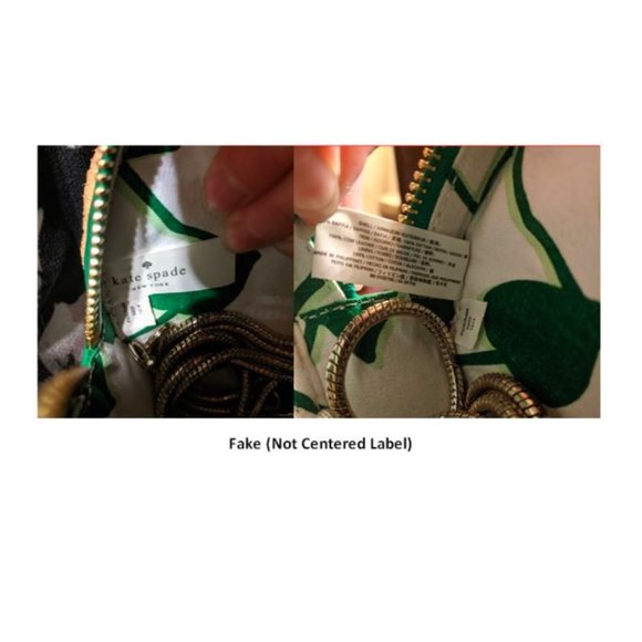 Kate Spade Snail Authentication Real vs. Fake - Picture 3 of 3
